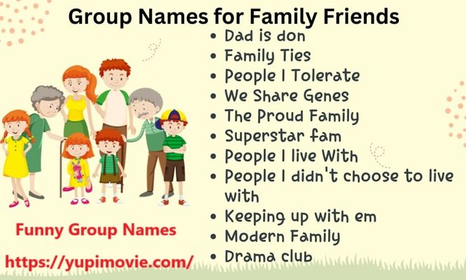 Funny Group Names